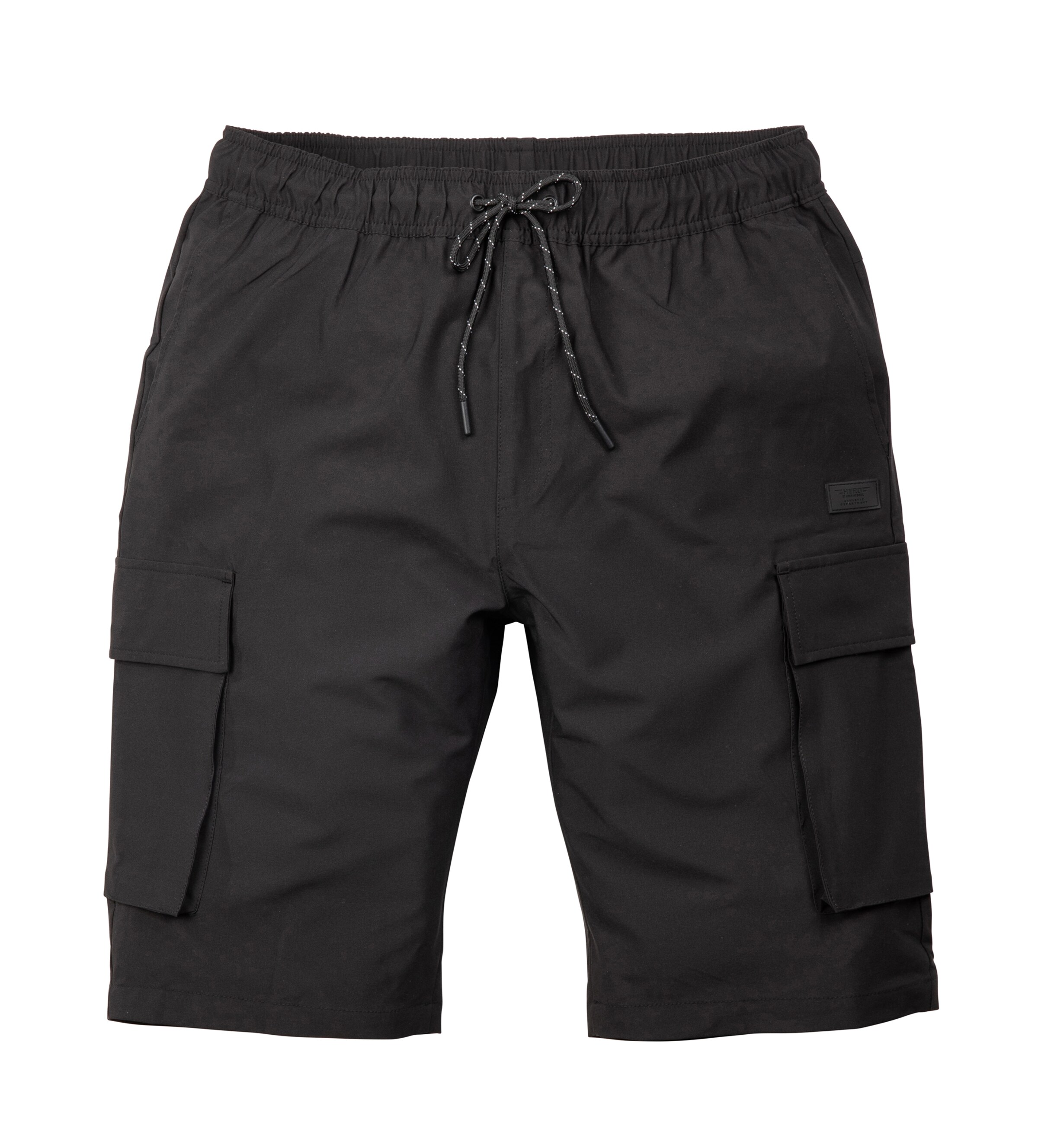 Hero Regular Shorts 'Noah' in Schwarz: Vorderseite