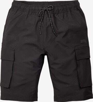 Hero Shorts 'Noah' in Schwarz: Vorderseite