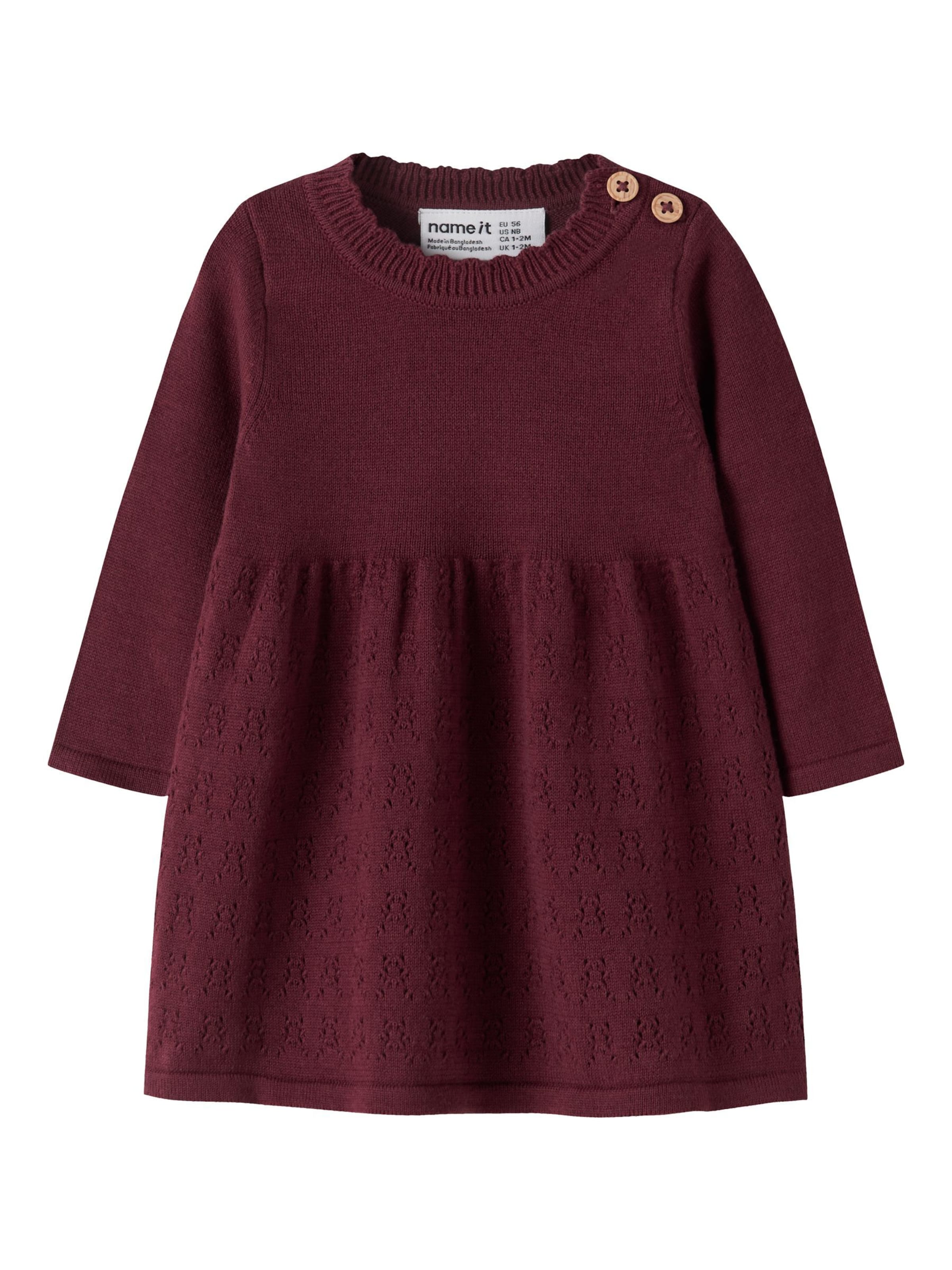 NAME IT - Vestido en rojo: frente