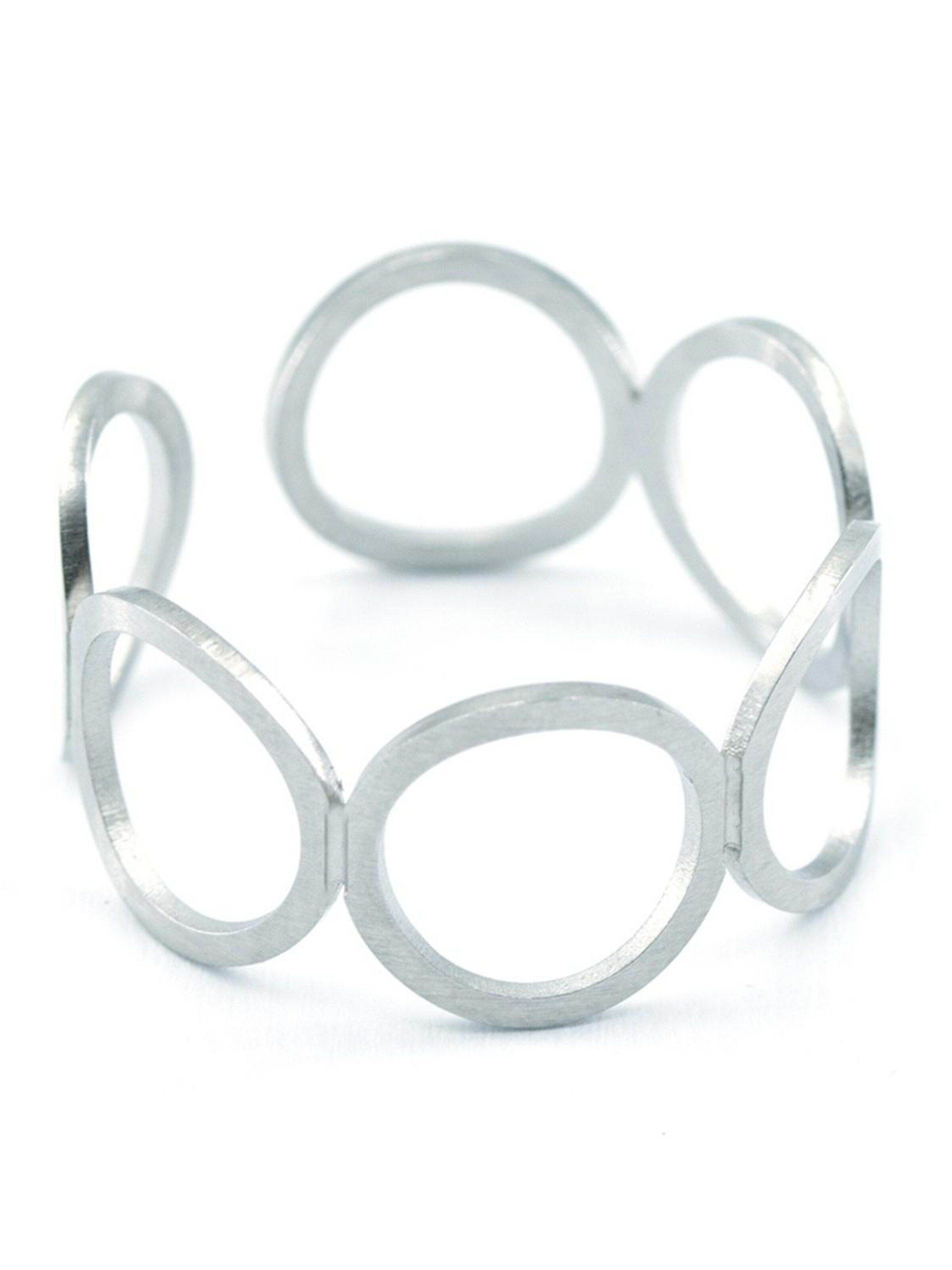 Sergio Engel Ring 'Pura' in Silver: front