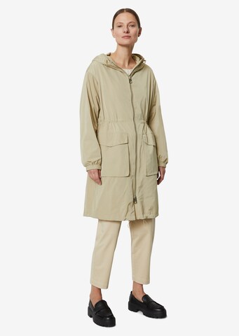 Marc O'Polo Between-Seasons Coat in Beige: front