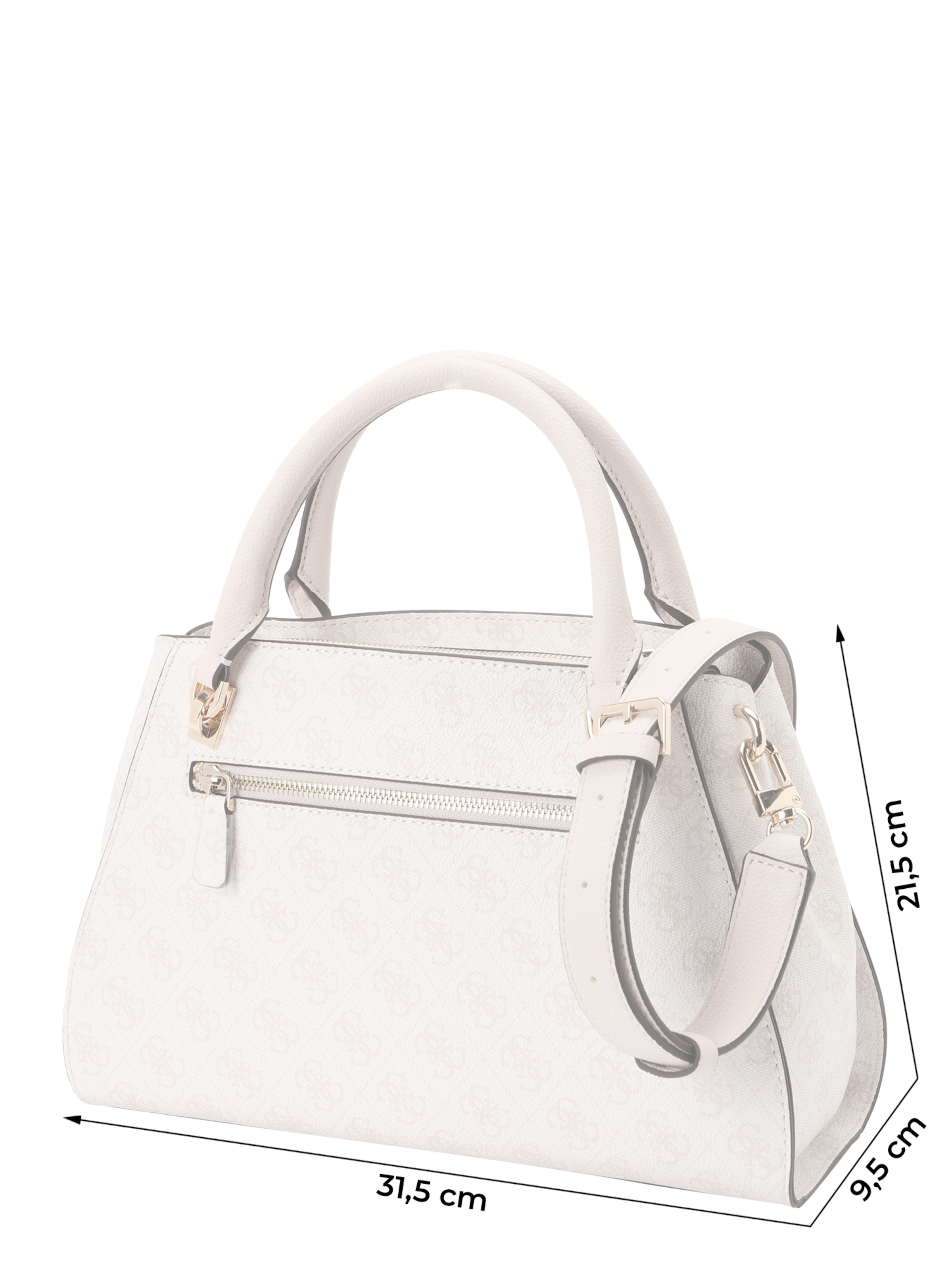 GUESS Сумки 'NOELLE II LUXURY SATCHEL' в Белый