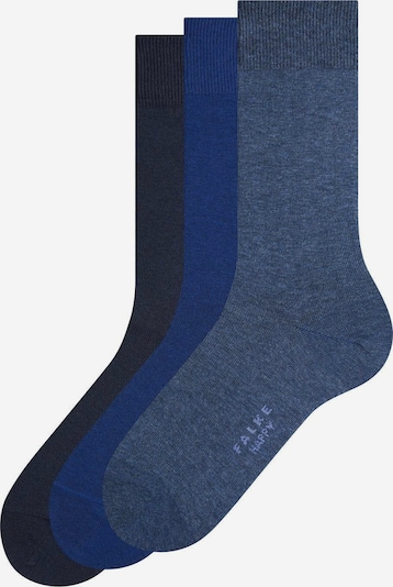 Kojinės 'Happy' iš FALKE, spalva – tamsiai mėlyna jūros spalva / tamsiai mėlyna / margai mėlyna, Prekių apžvalga