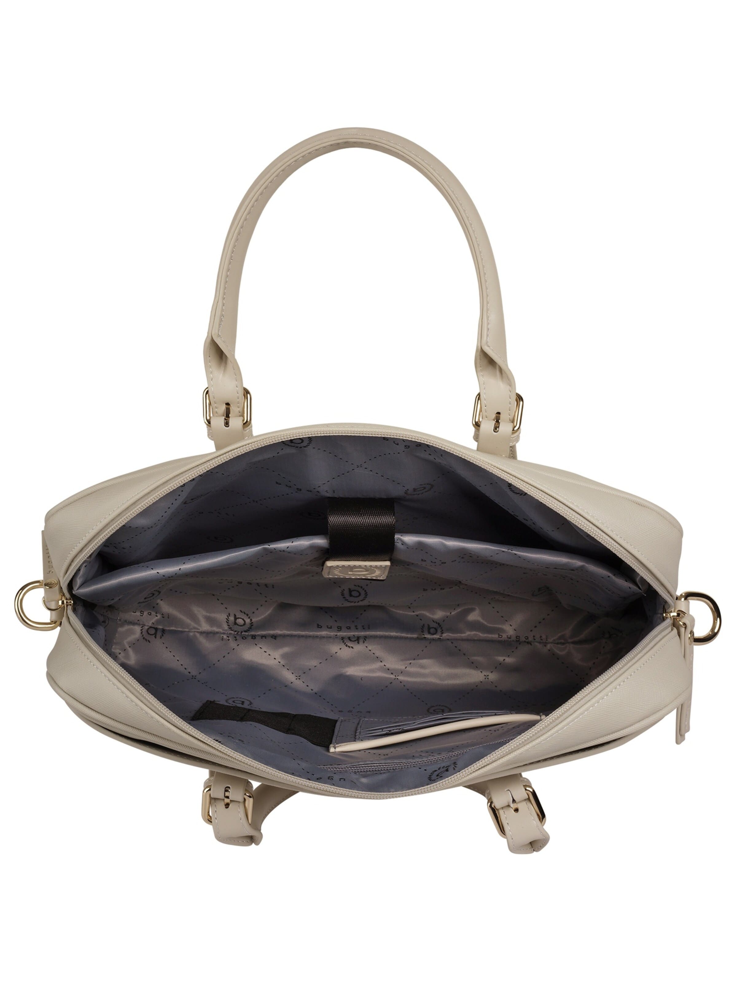 bugatti Shopper 'ELLA SAFFIANO' in Beige
