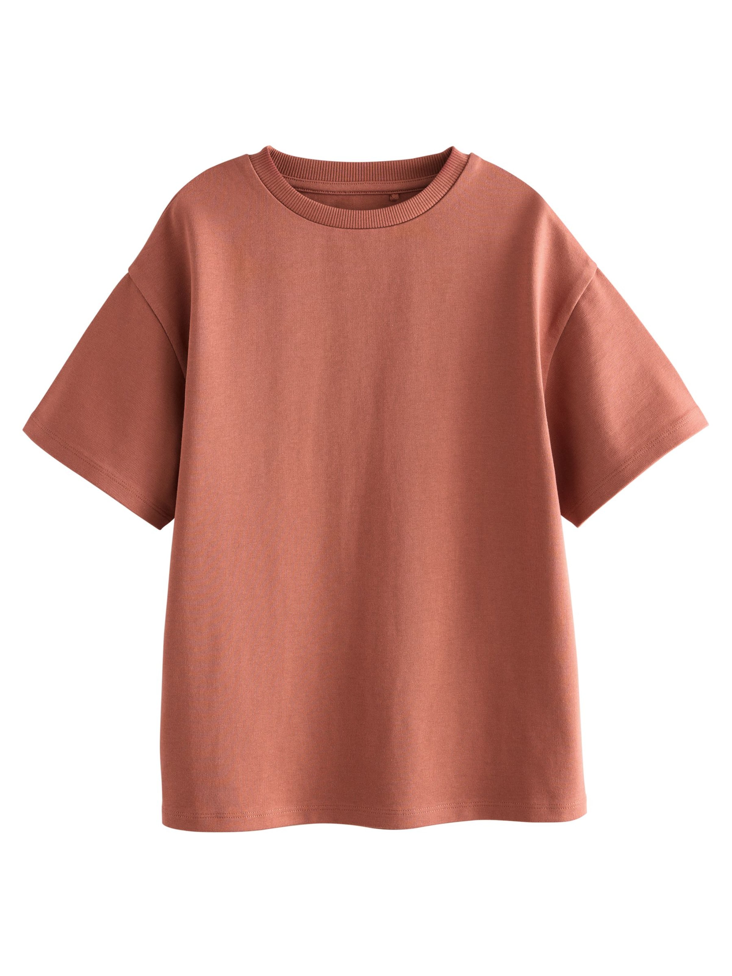 Next Футболка в Коричневый: спереди