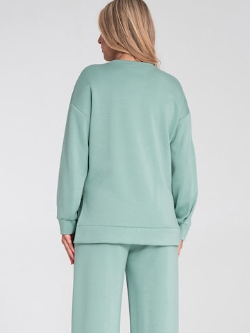 Sweat-shirt 'M1203' Figl en vert
