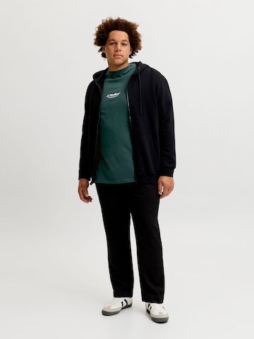 T-Shirt 'JJESoho' Jack & Jones Plus en vert