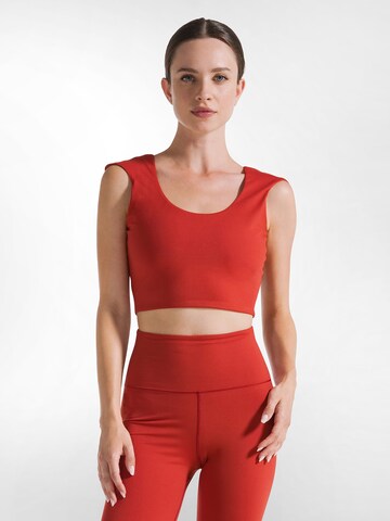 Top di DEHA in arancione: frontale