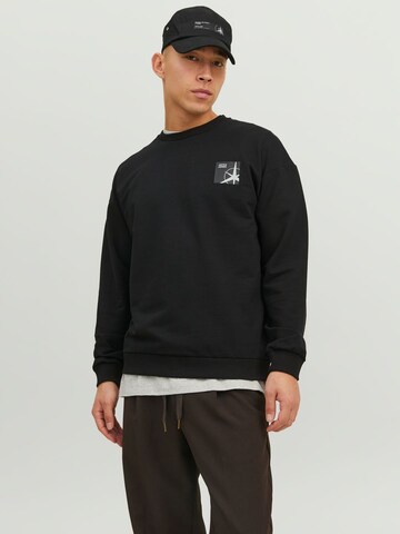 JACK & JONES Sweatshirt 'Filo' in Black: front