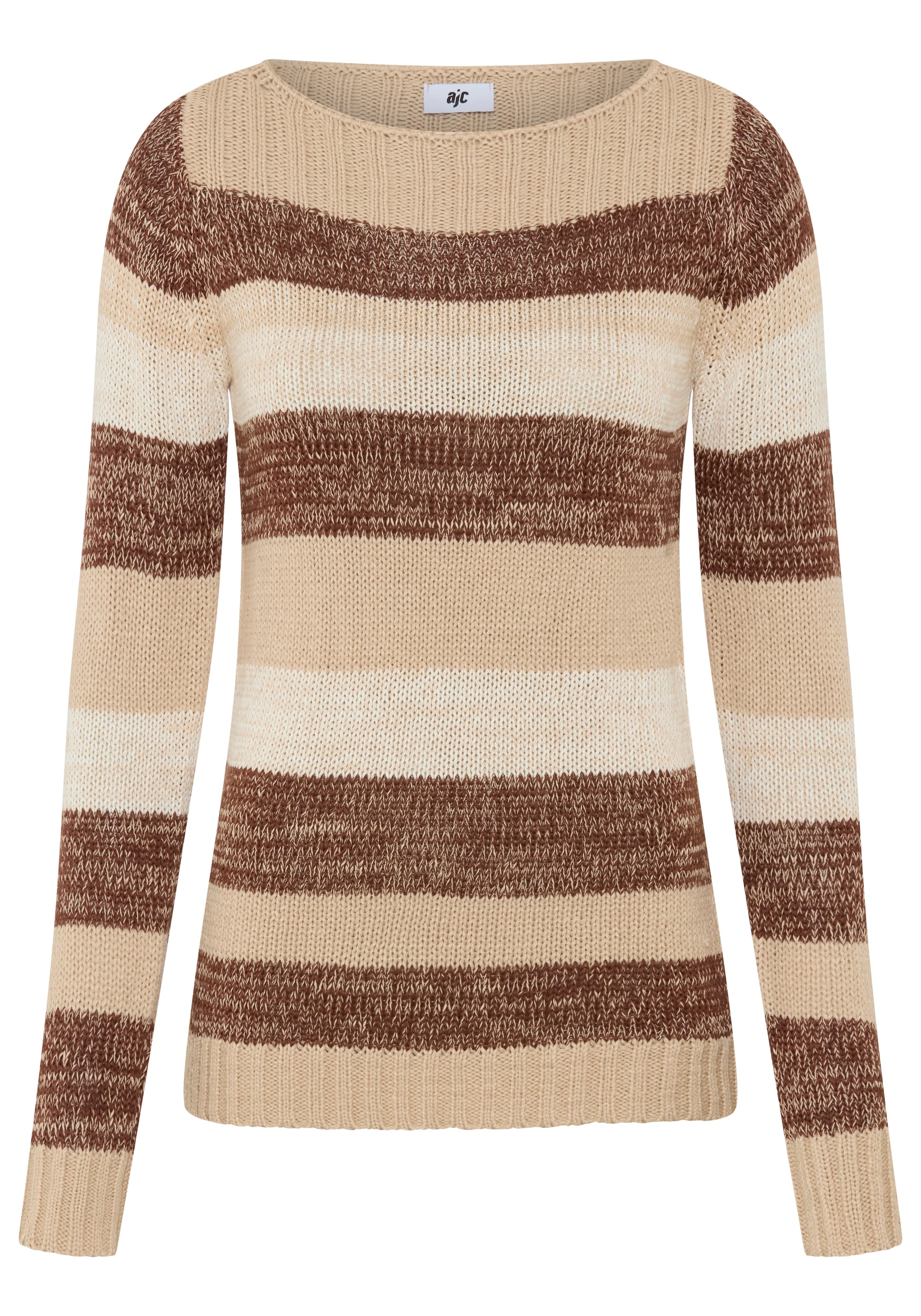 AJC Pullover in Braun: Vorderseite