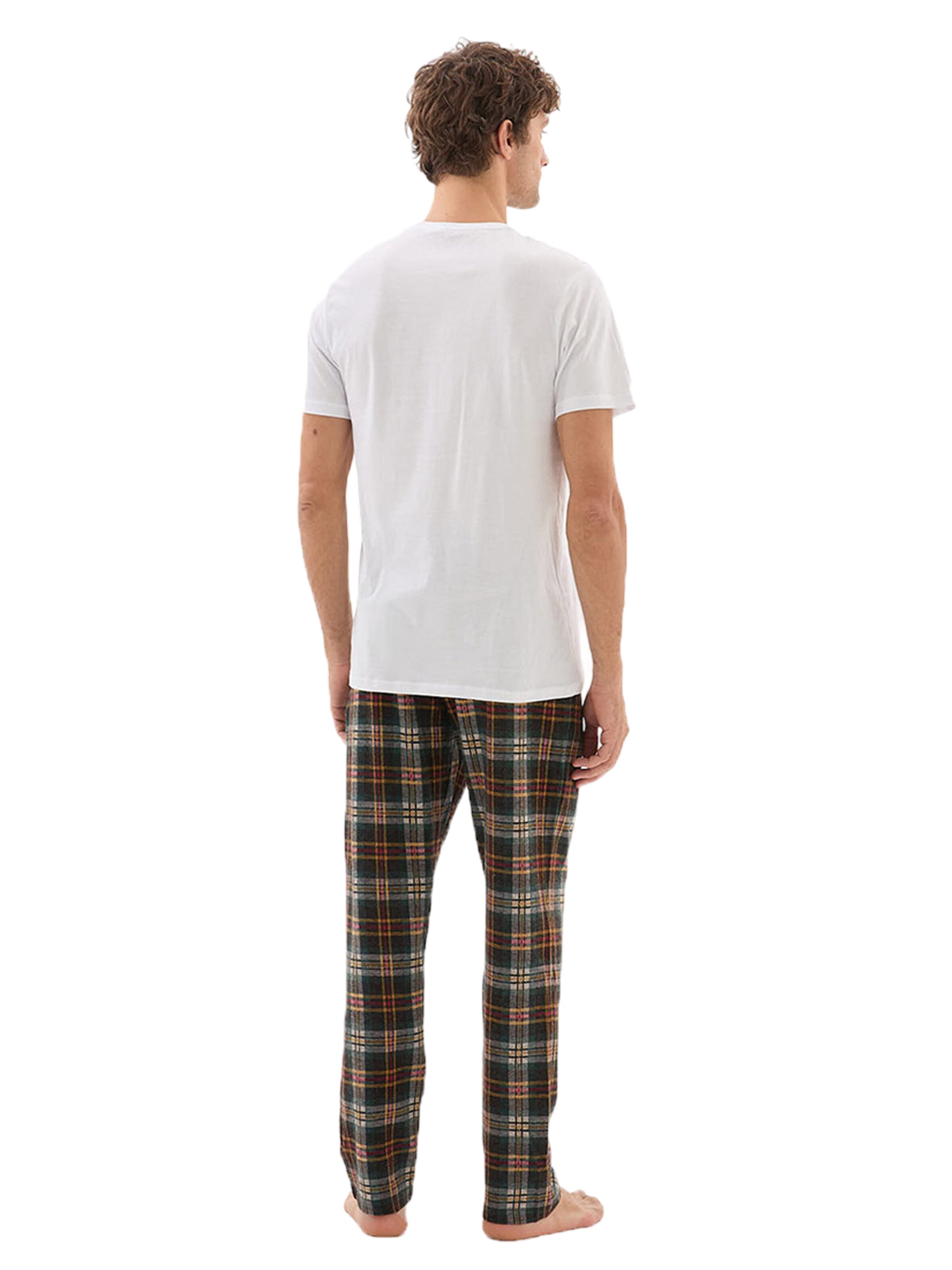 Blackspade Long Pajamas in White