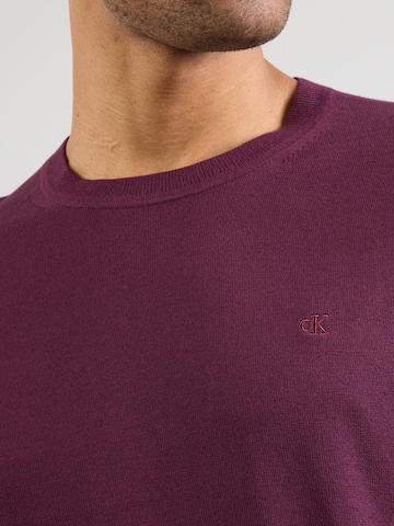 Calvin Klein Pullover in Lila
