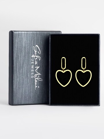 Sofia Milani Ohrringe 'Heart'‌‌‌ in Gold