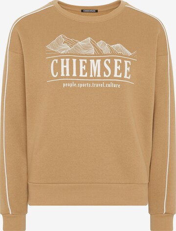 CHIEMSEE Sweatshirt in Brown: front