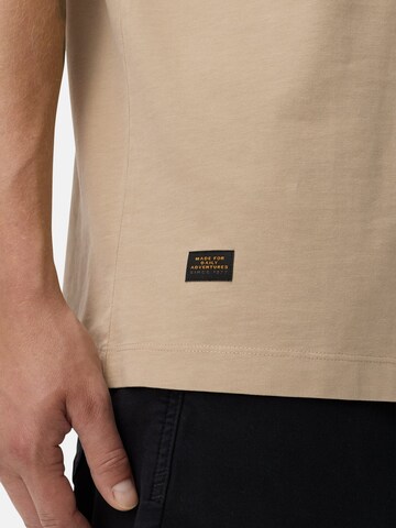 CAMEL ACTIVE T-shirt i beige