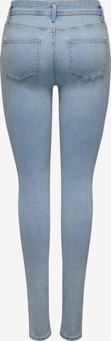 Skinny Jean 'Royal' ONLY en bleu