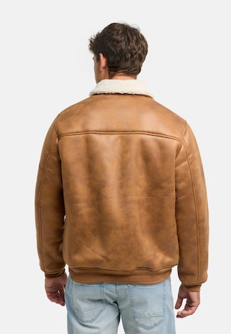 INDICODE JEANS Between-Season Jacket 'Westmont' in Beige