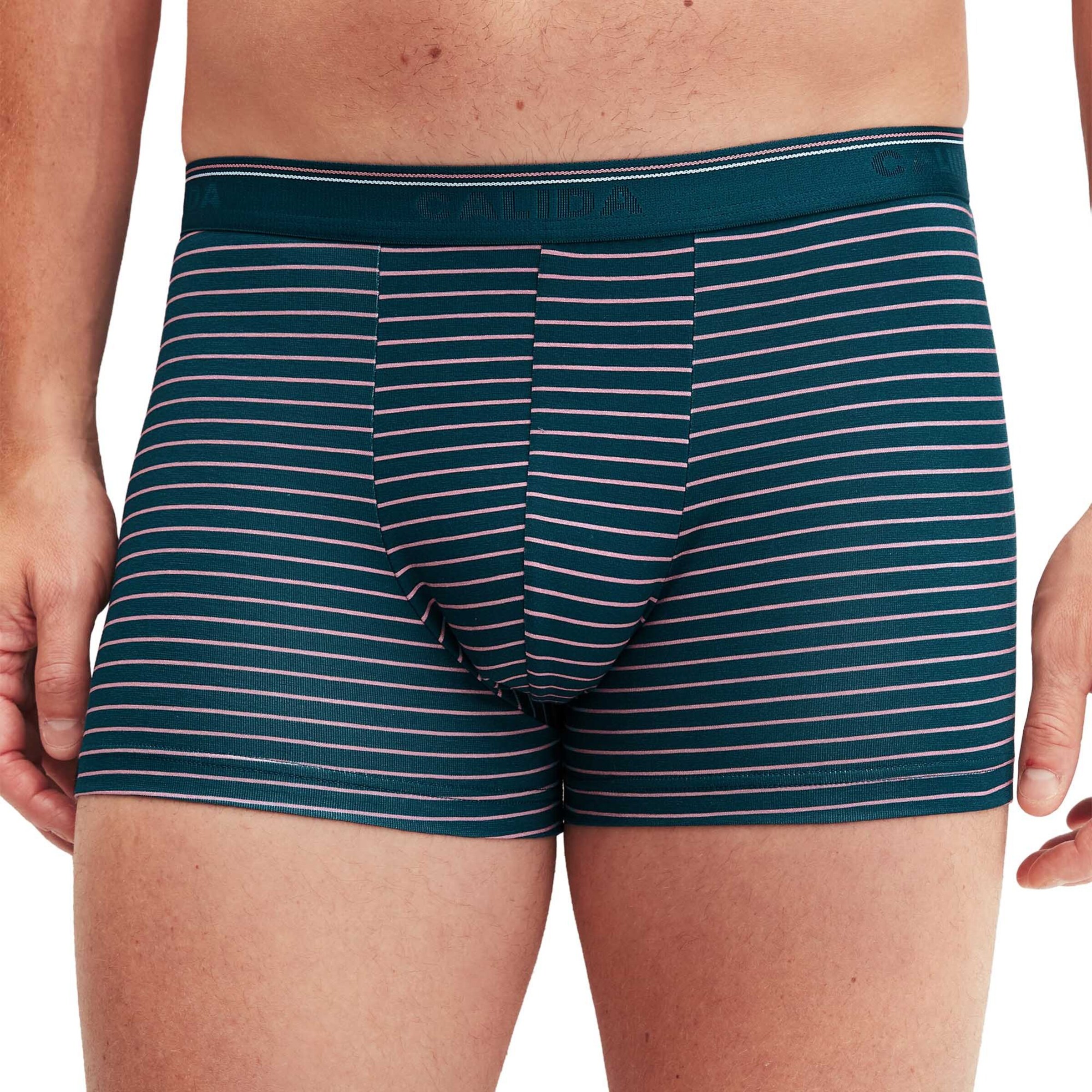 Boxers CALIDA en bleu : devant