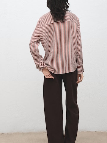 Chemisier 'ZAHA' MANGO en marron