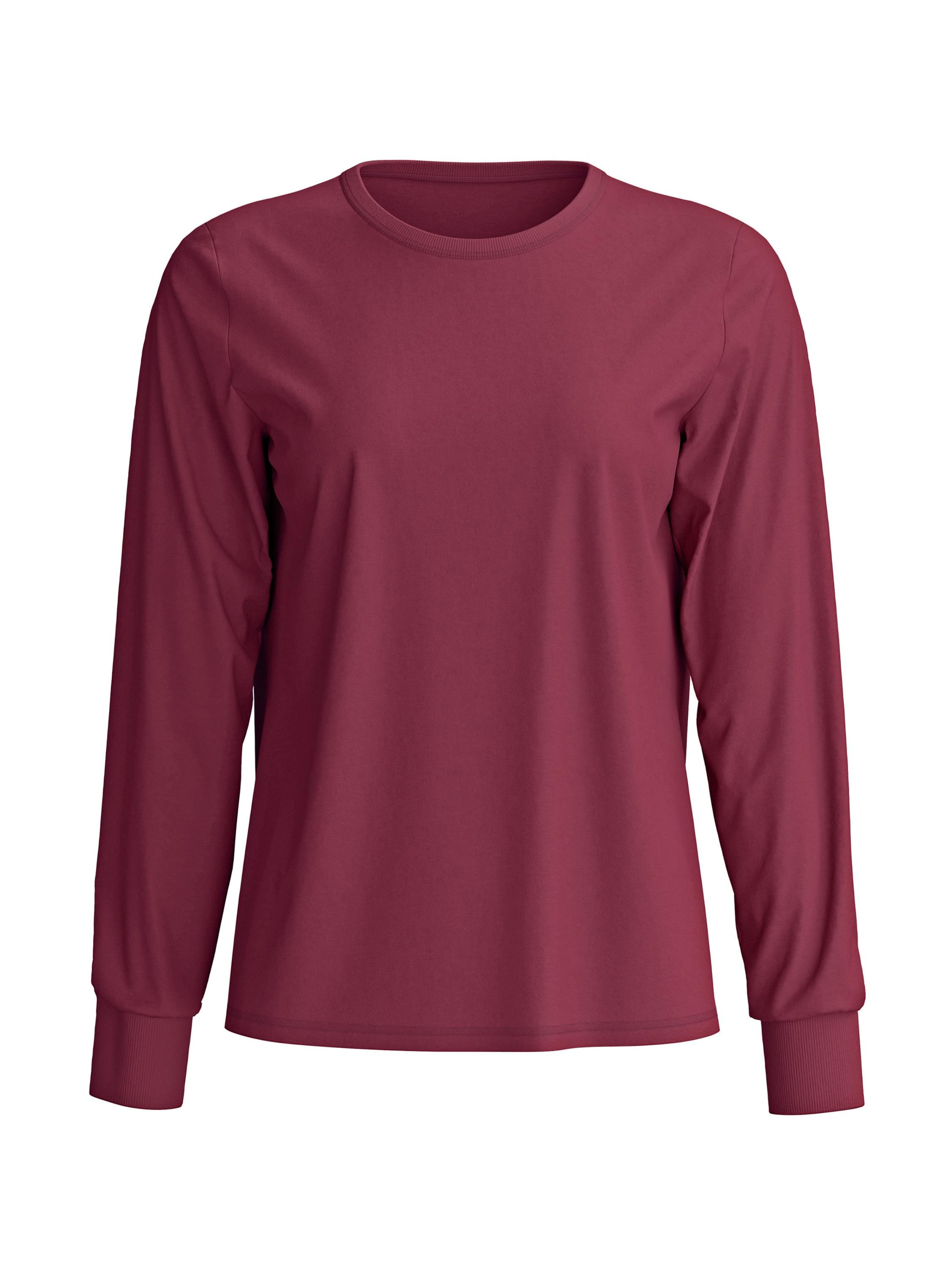 Camicia da notte 'PJ Party M&M' di CALIDA in rosso: frontale