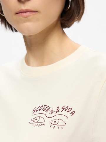 T-shirt SCOTCH & SODA en blanc
