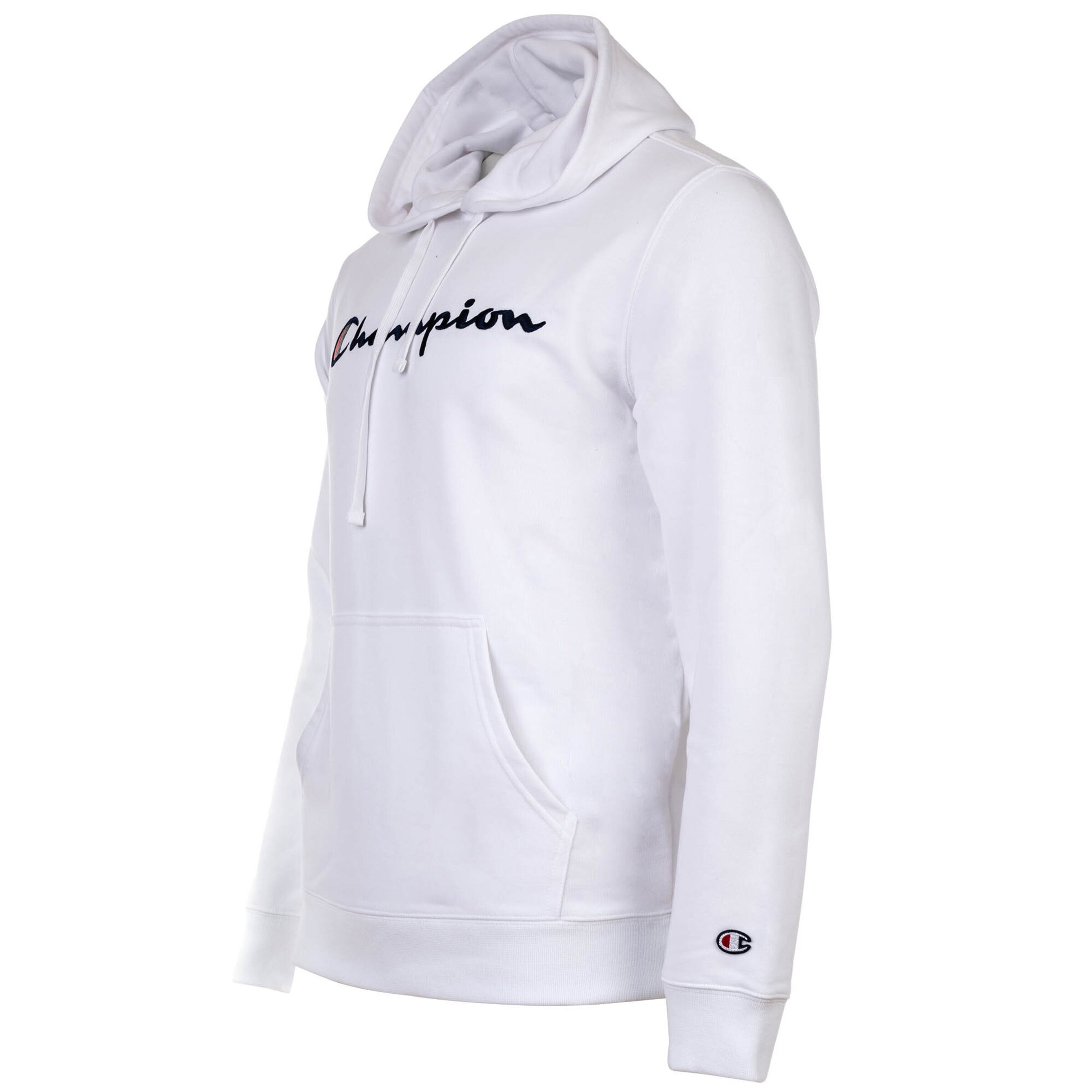 Felpa di Champion Authentic Athletic Apparel in bianco