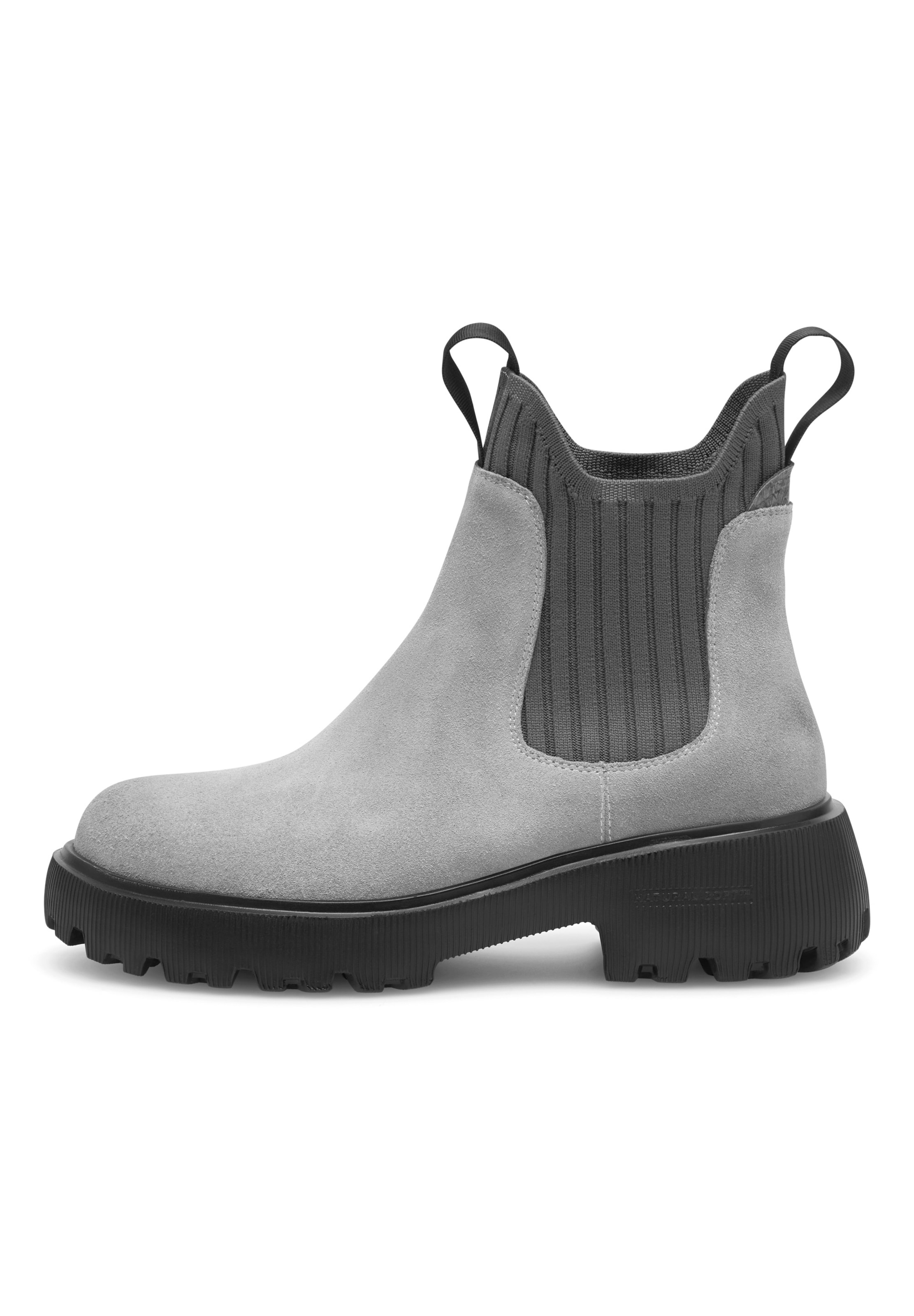 WODEN Chelsea boots 'Isabella' in Grey: front