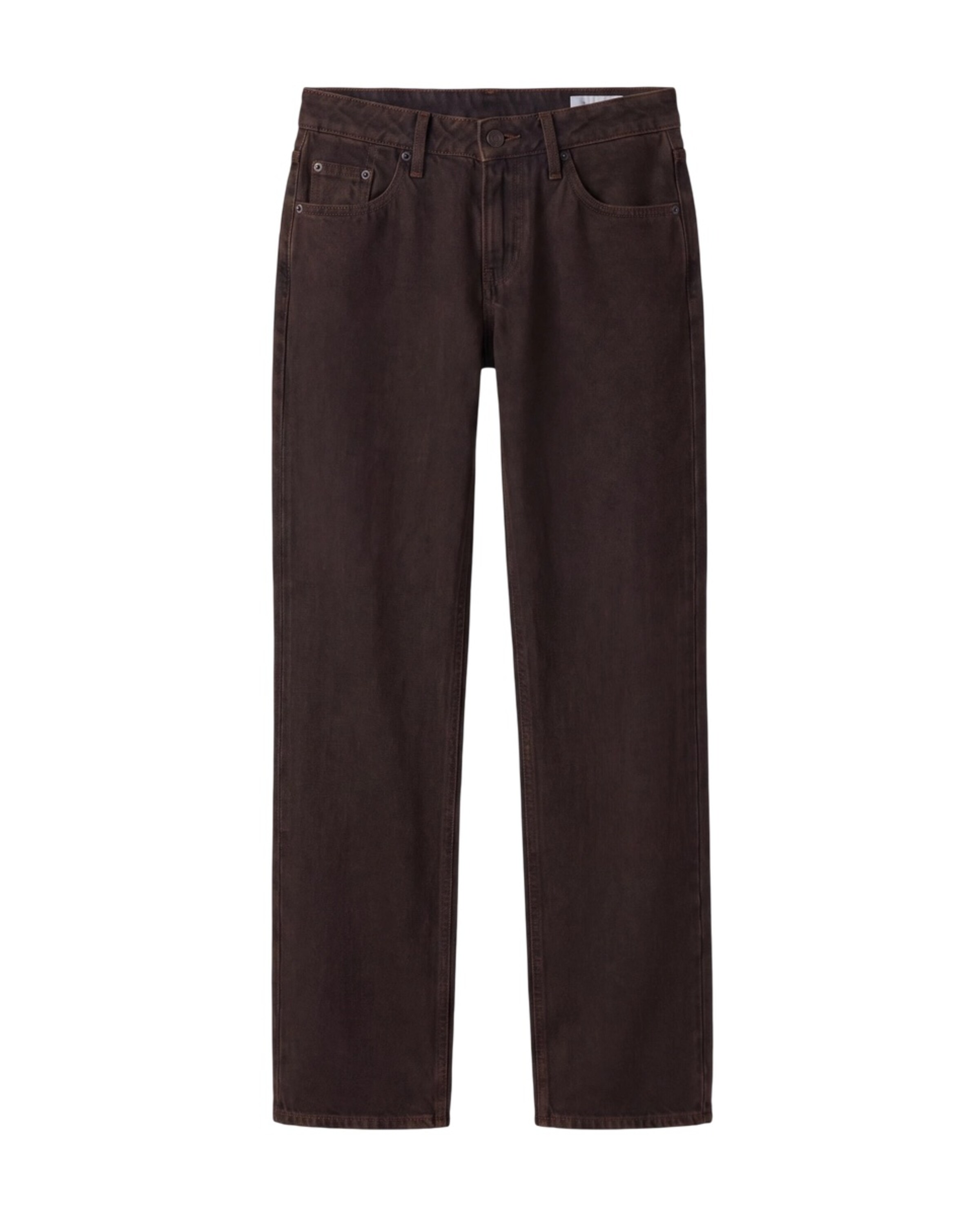 LEVI'S ® Τζιν 'LOW STRAIGHT' σε καφέ: μπροστά