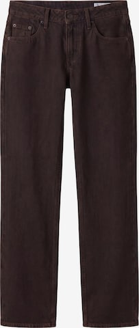 LEVI'S ® Teksapüksid 'LOW STRAIGHT', värv pruun: eest vaates