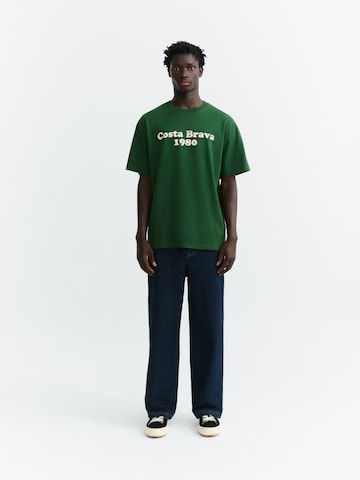 Thinking MU Shirt 'AARON' in Groen: voorkant