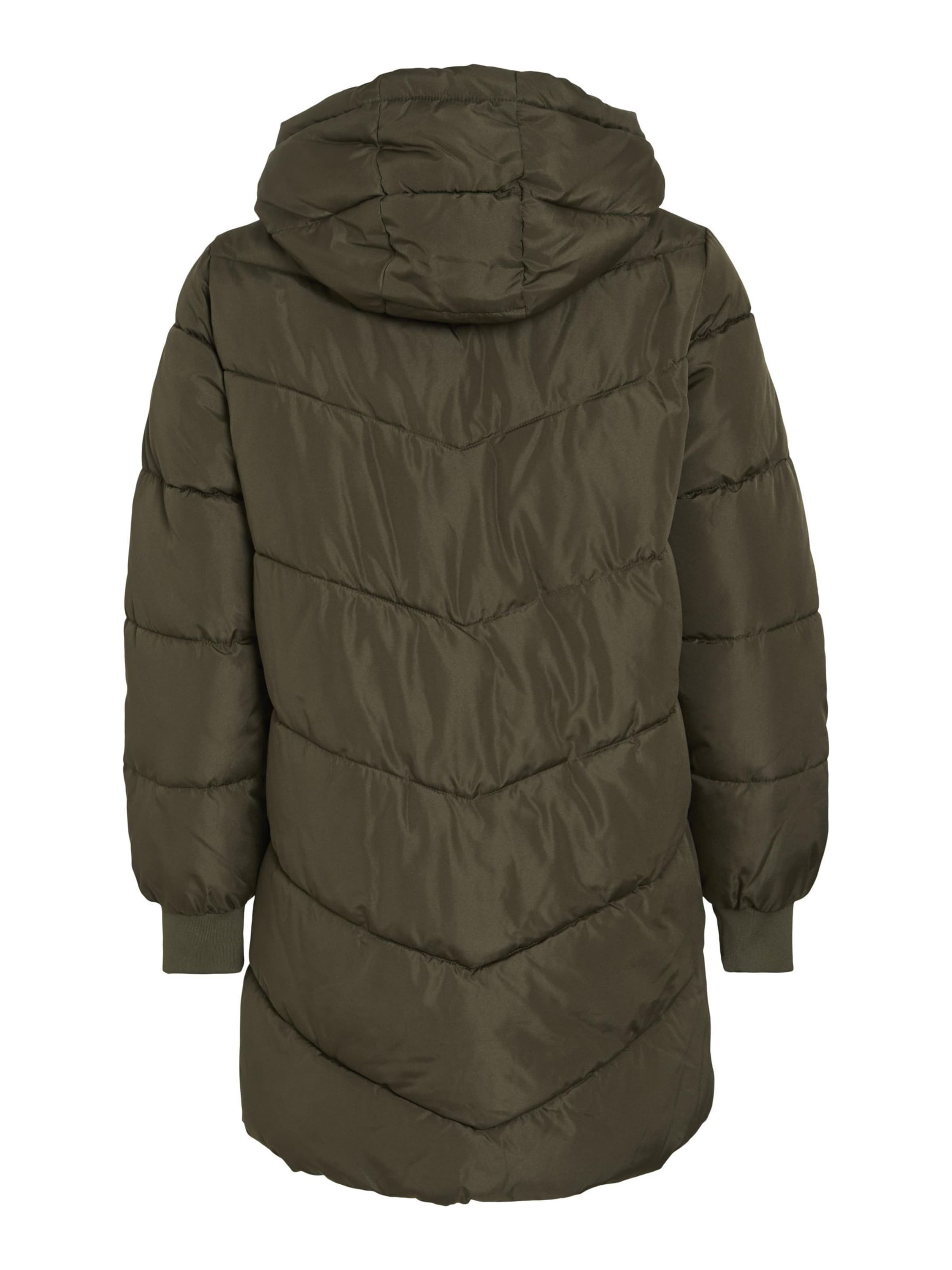 VILA Winter Coat in Green