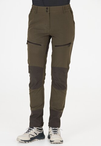 Whistler Regular Outdoorbroek 'Avatar' in Groen: voorkant