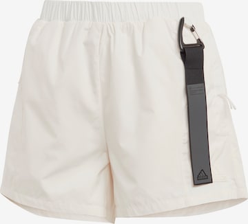 ADIDAS SPORTSWEAR - regular Pantalón deportivo 'City Escape' en blanco