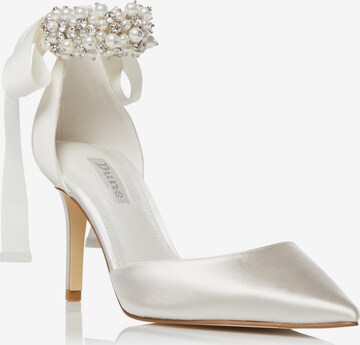 Dune LONDON - Zapatos destalonado 'CLARETTE' en blanco