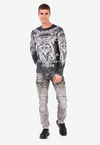 CIPO & BAXX Sweatshirt in Mischfarben