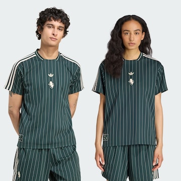 T-Shirt 'Juventus Terrace' ADIDAS ORIGINALS en vert : devant