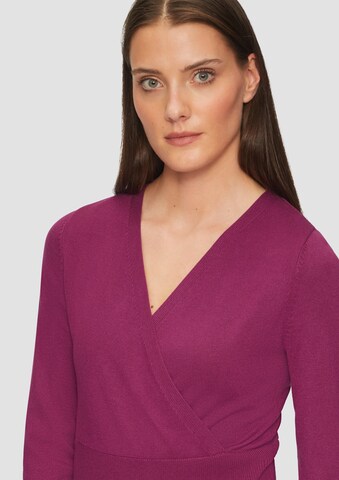 s.Oliver BLACK LABEL Pullover in Pink