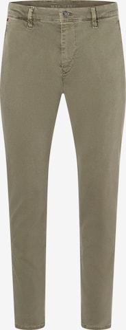 MAC Chino Pants in Green: front