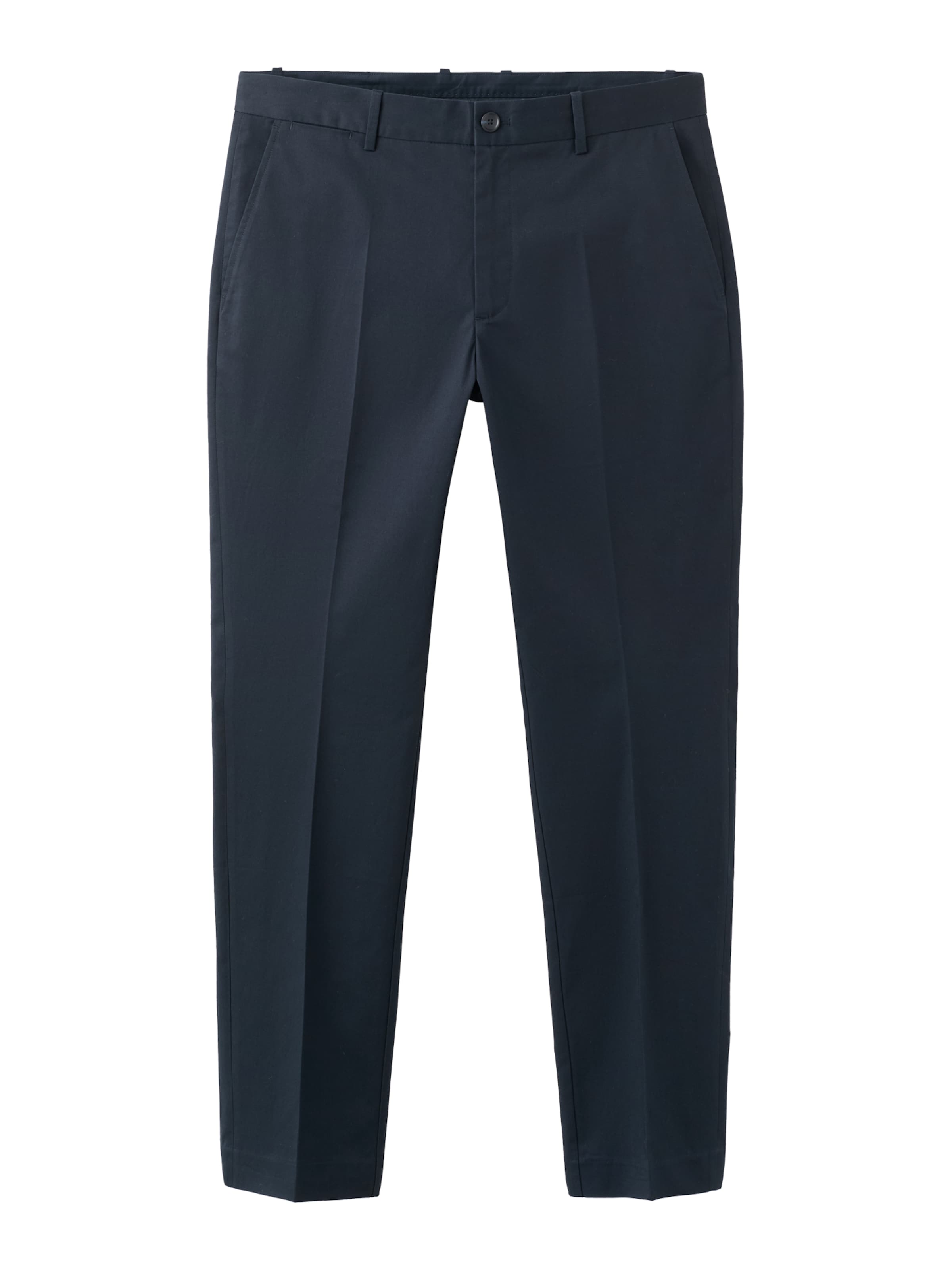 MANGO MAN Suorat housut 'DUBLINO' värissä sininen: etupuoli