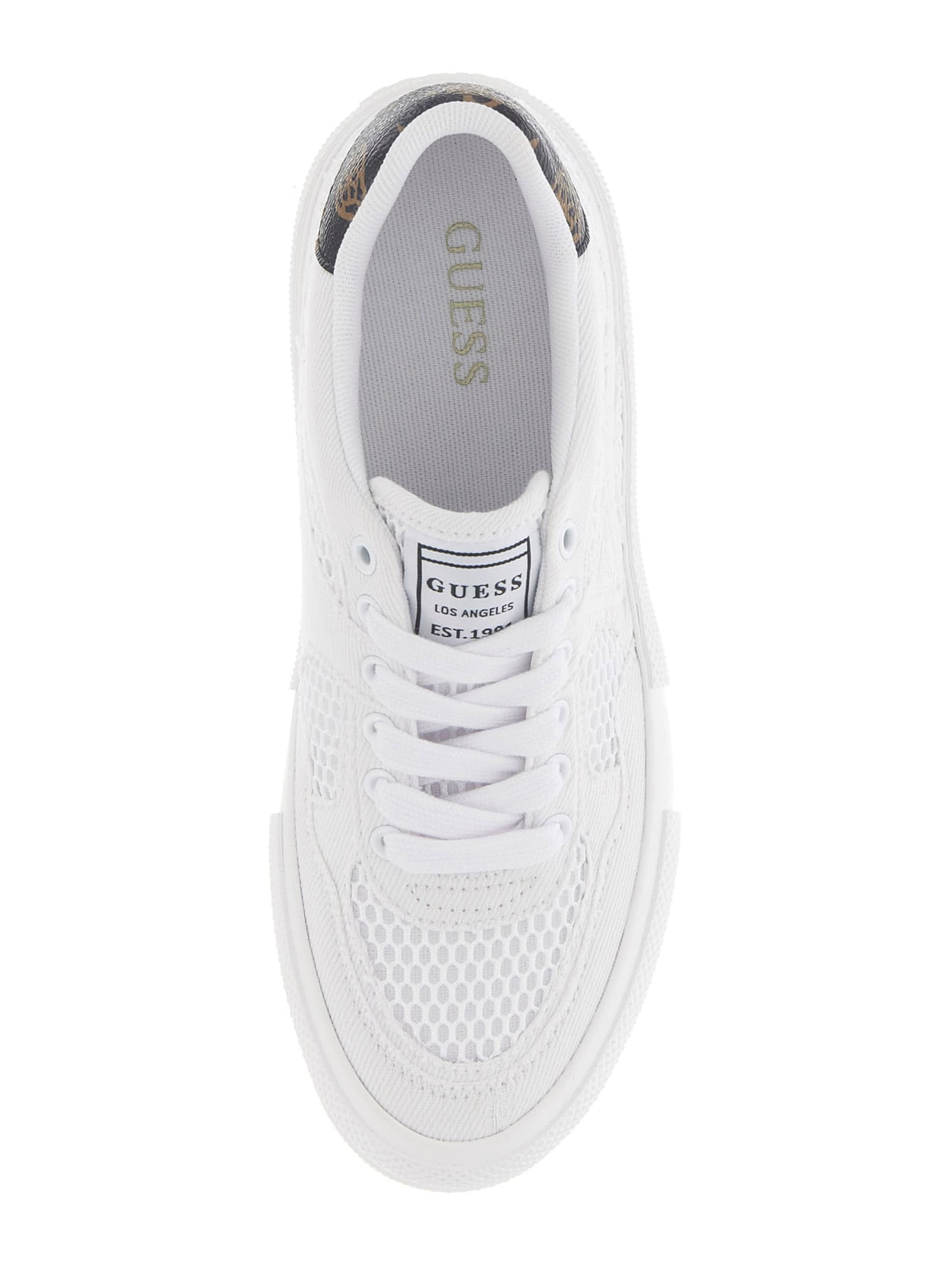 Sneaker bassa 'Conah' di GUESS in bianco