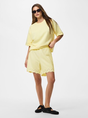 T-shirt 'PCChilli' PIECES en beige