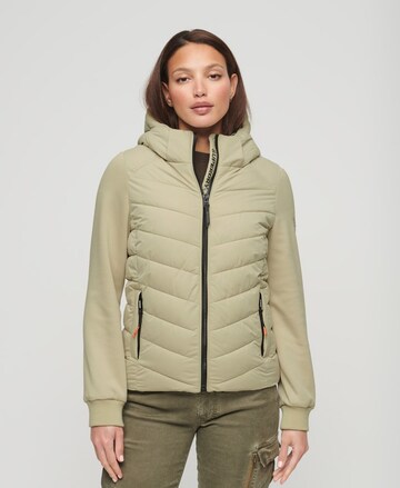 Superdry Tussenjas in Beige: voorkant