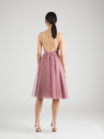Unique Kokteilové šaty - ružová