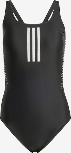 ADIDAS PERFORMANCE Kopējais sporta peldkostīms, krāsa - melns / balts, Preces skats