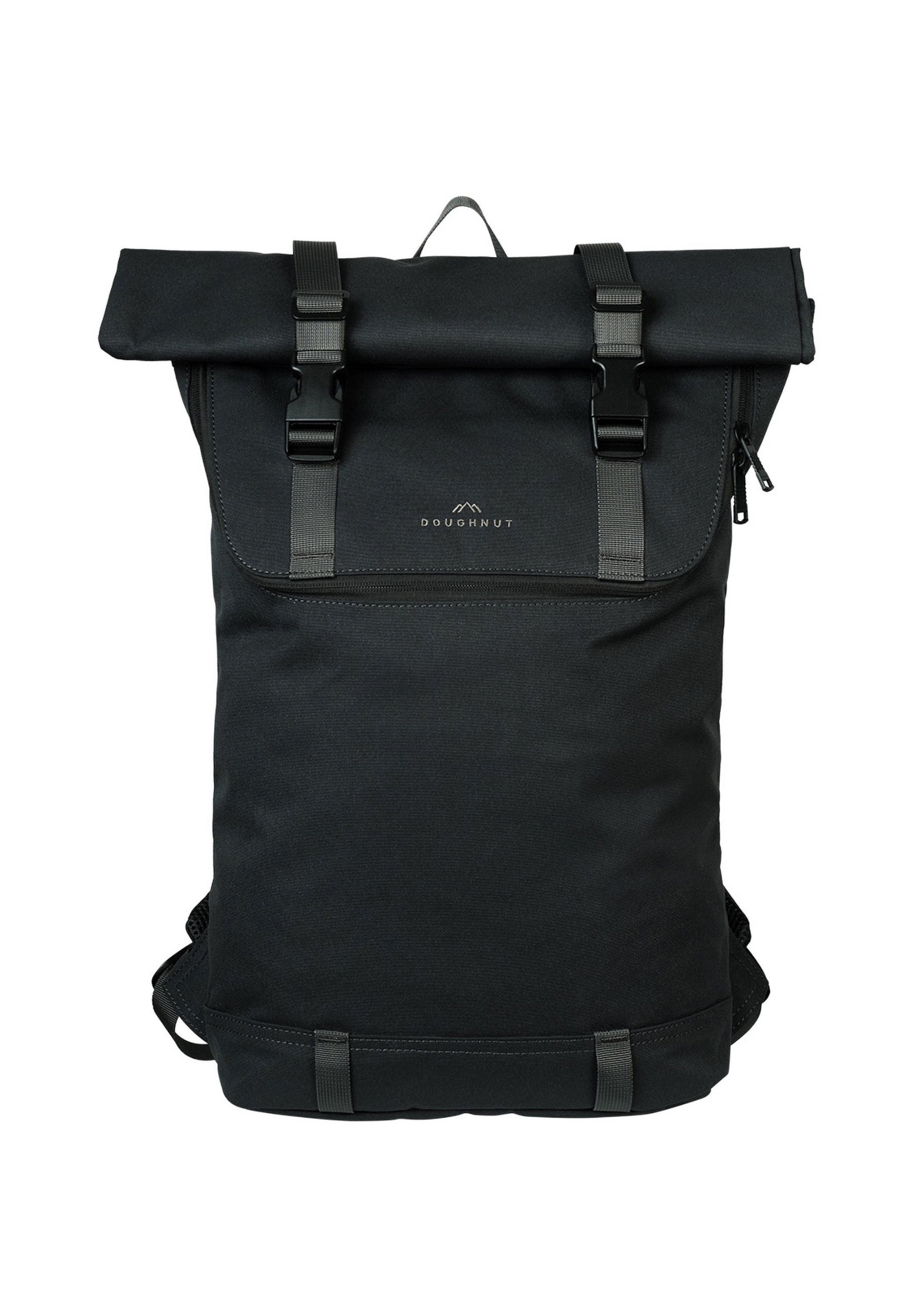 Doughnut Backpack 'Christopher Meditative Darks' in Black: front