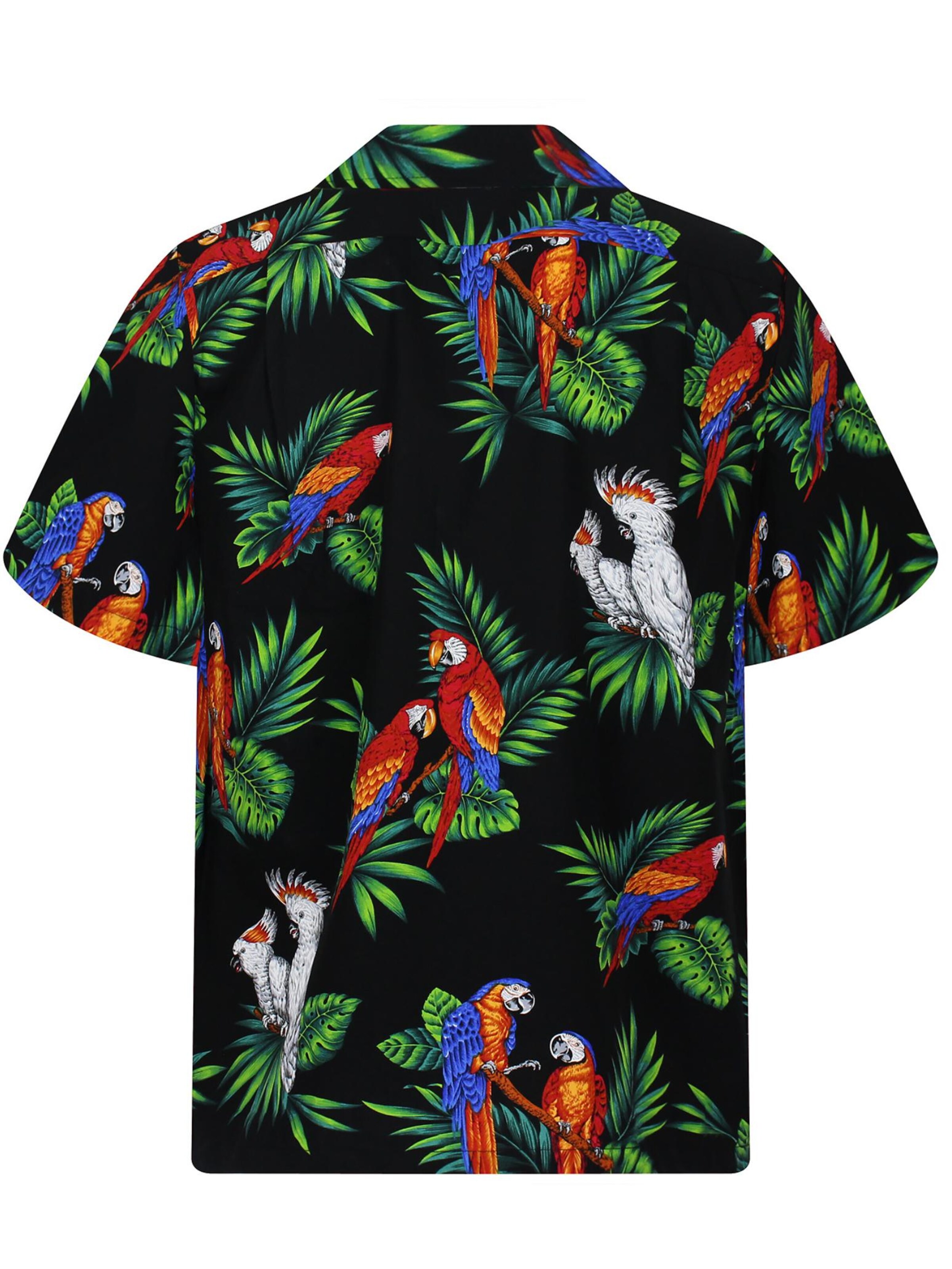 Pacific Legend Regular fit Button Up Shirt 'Kakadu' in Black