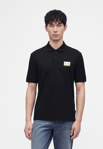 ARMANI EXCHANGE Tričko - Čierna: predná strana