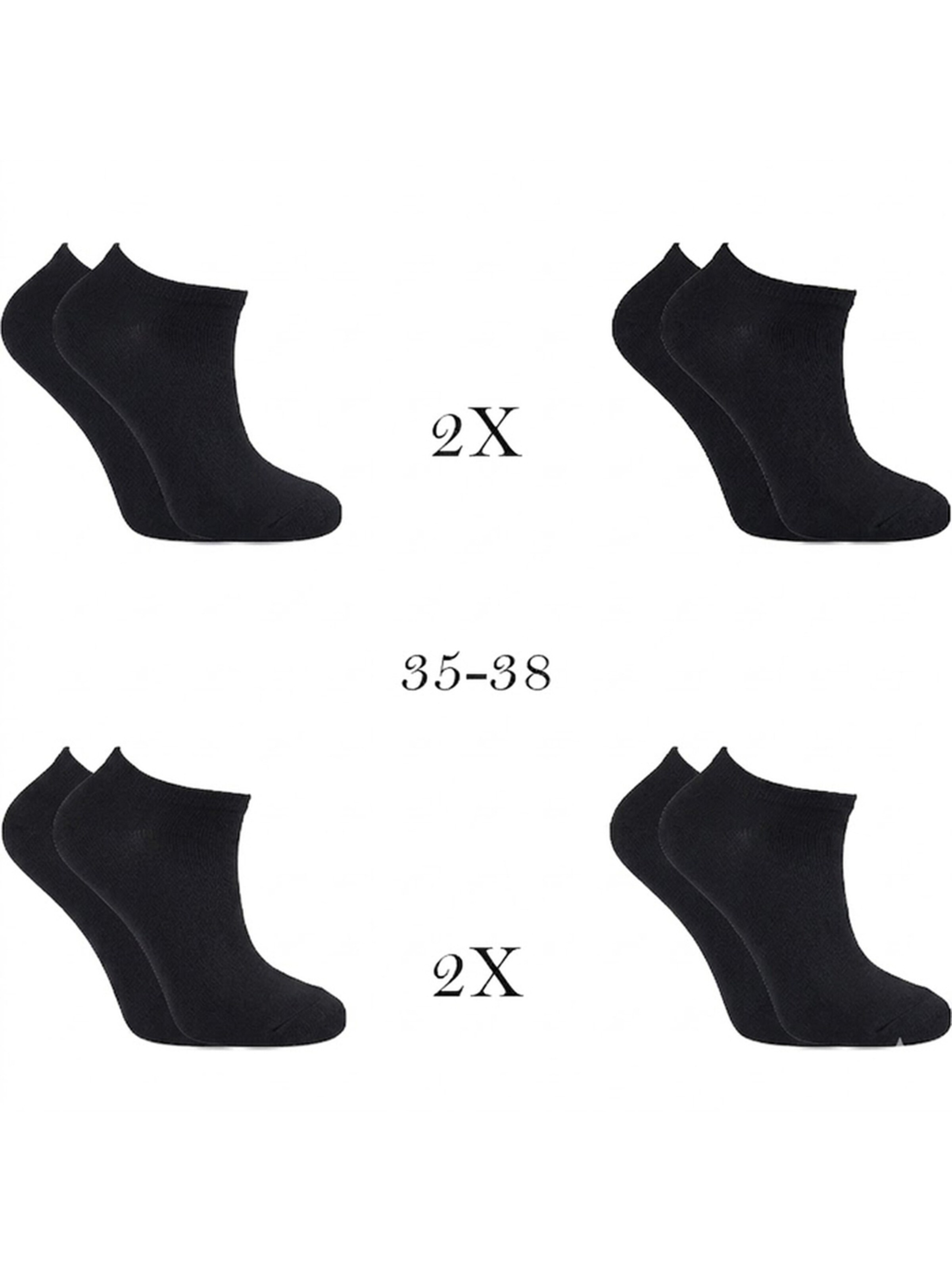 El Sueno Socks 'Sneaker Socken' in Black
