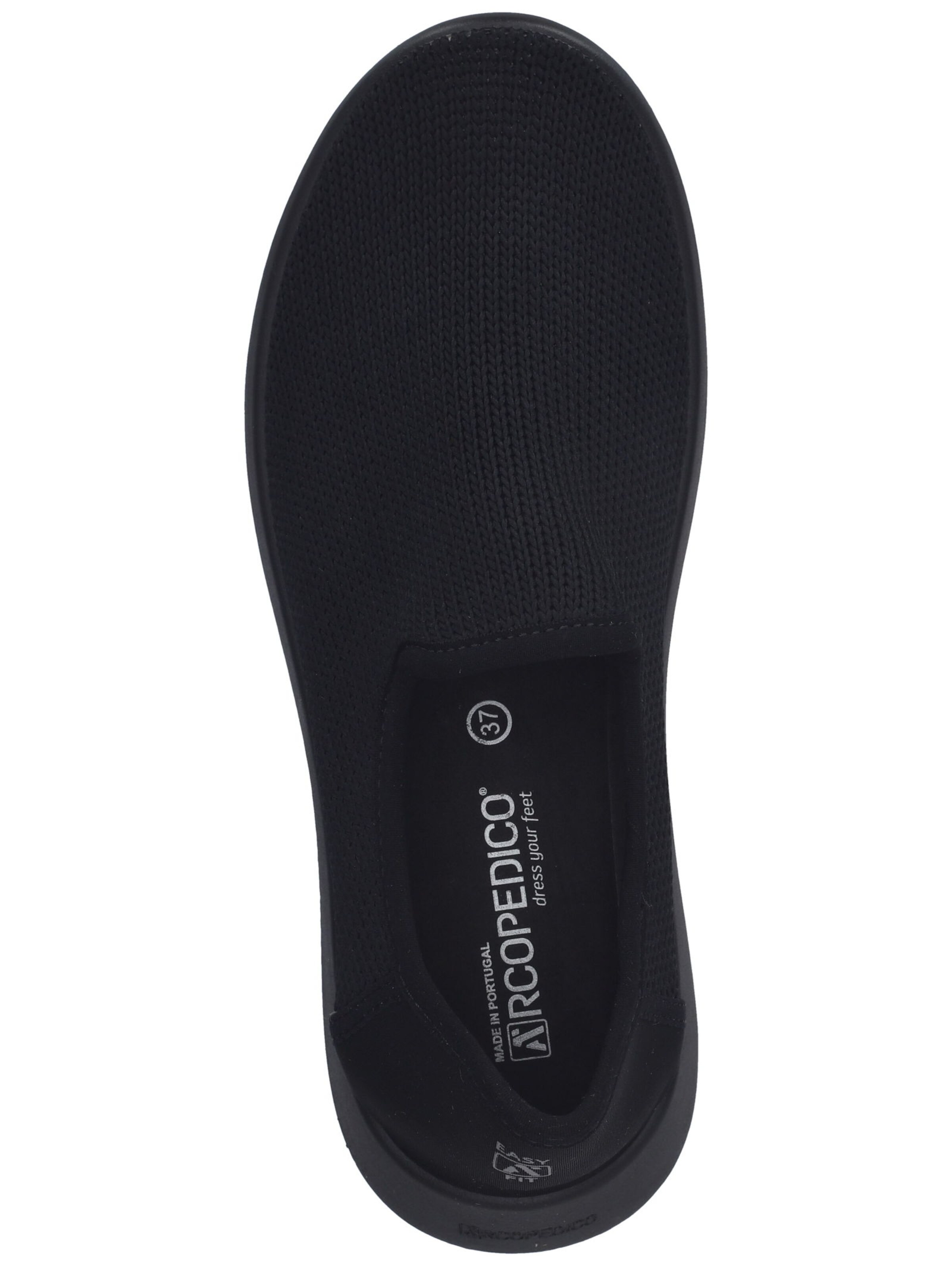 Arcopedico Slip-on in Zwart