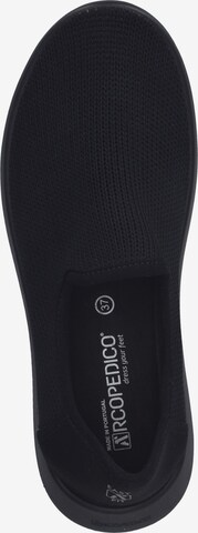 Arcopedico Slip-Ons in Black